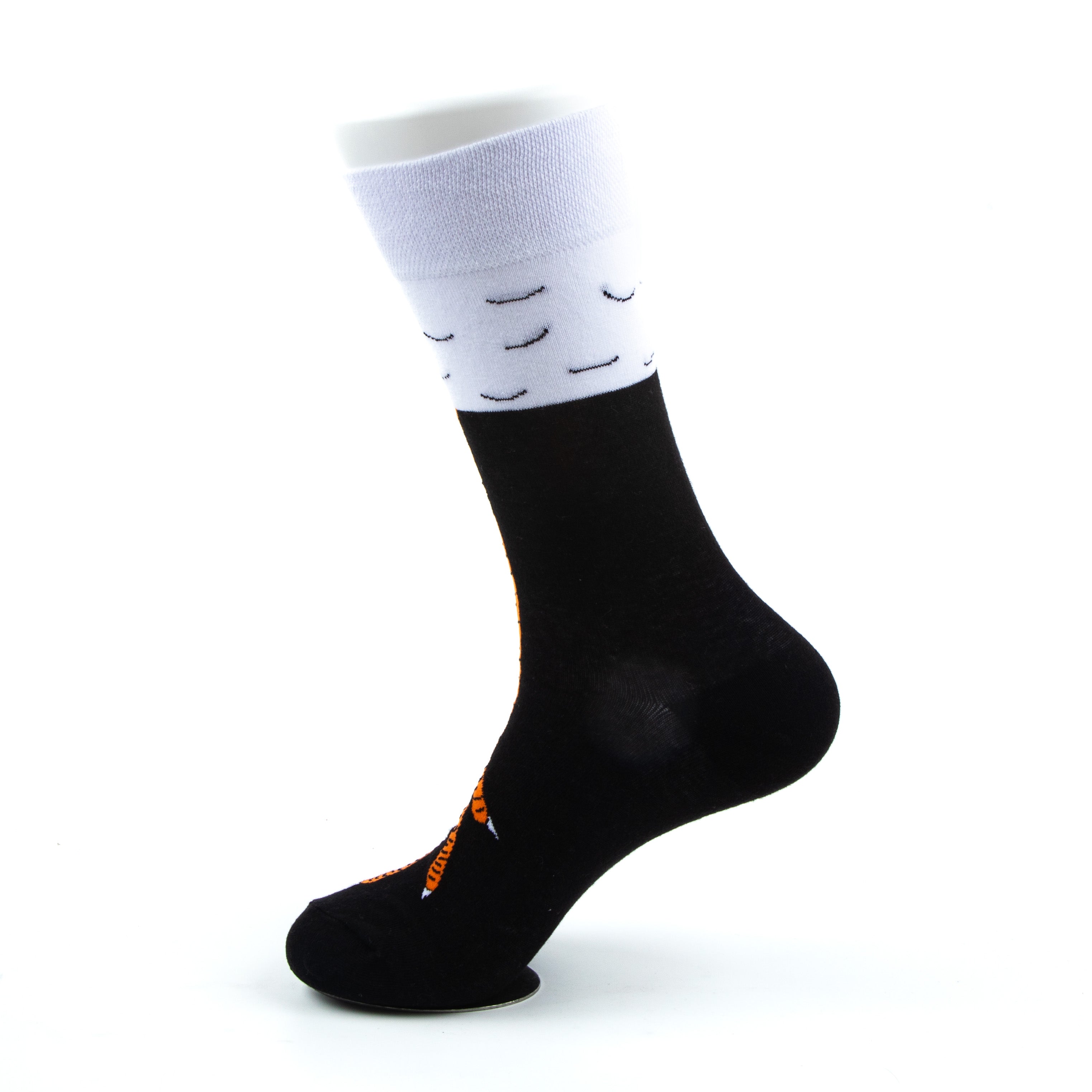Funny Chicken Leg Socks Quirky and Colorful Print